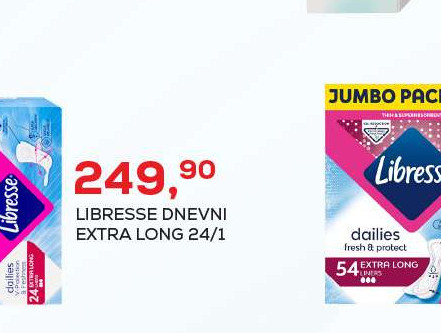 LIBRESSE DNEVNI EXTRA LONG 24/1