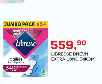 LIBRESSE DNEVNI EXTRA LONG 54KOM