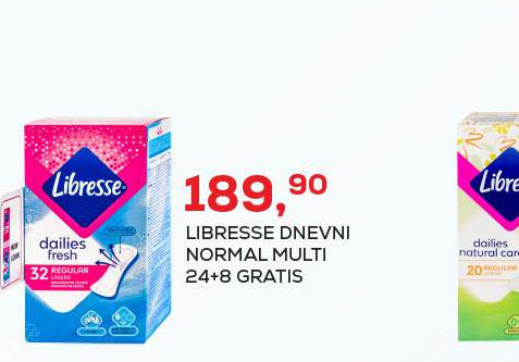 LIBRESSE DNEVNI NORMAL MULTI 24+8 GRATIS