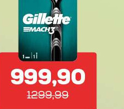 GILLETTE MACH 3 APARAT + DOVLINA