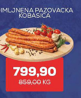 DIMLJENA PAZOVACKA KOBASICA