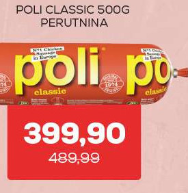POLI CLASSIC 500G PERUTINA