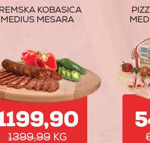SREMSKA KOBASICA MEDIUS MESARA