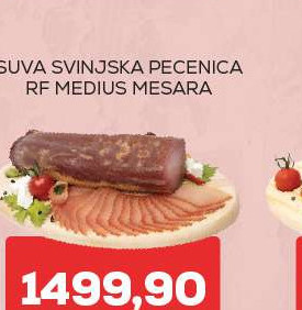 SUVA SVINJSKA PECENICA RF MEDIUS MESARA