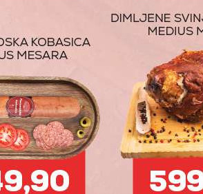 NOVOSADSKA KOBASICA MEDIUS MESARA