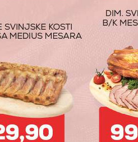 DIMLJENE SVINJSKE KOSTI B/K MESARA MEDIUS MESARA