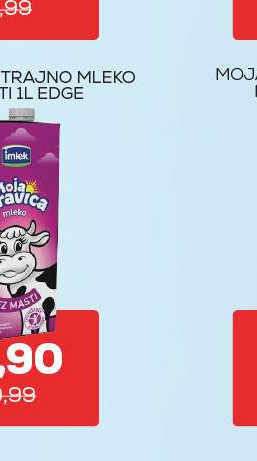 MOJA KRAVICA PUDING COK. I VANILA 125G