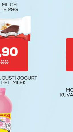 KINDER MILCH SCHOKETTE 18G