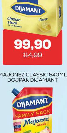 MARGARIN CLASSIC 250G DIJAMANT