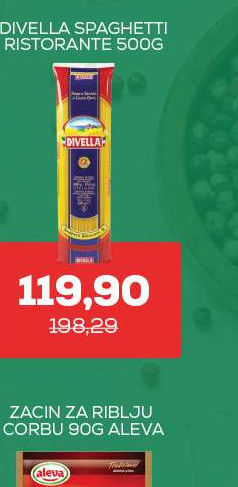 DIVELLA SPAGHETTI RISTORANTE 500G