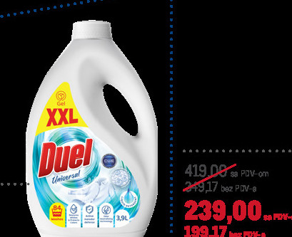 Duel XXL Sredstvo za čišćenje