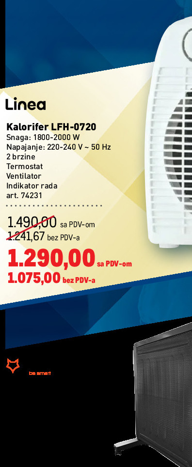 Kalorifer LFH-0720