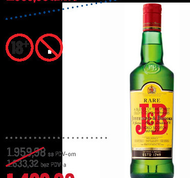 J&B Rare Whisky