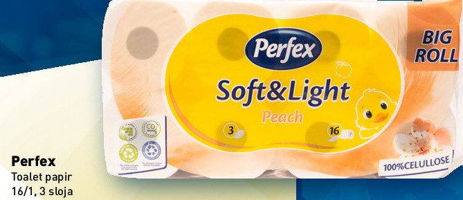Perfex Soft&Light Toilet Paper